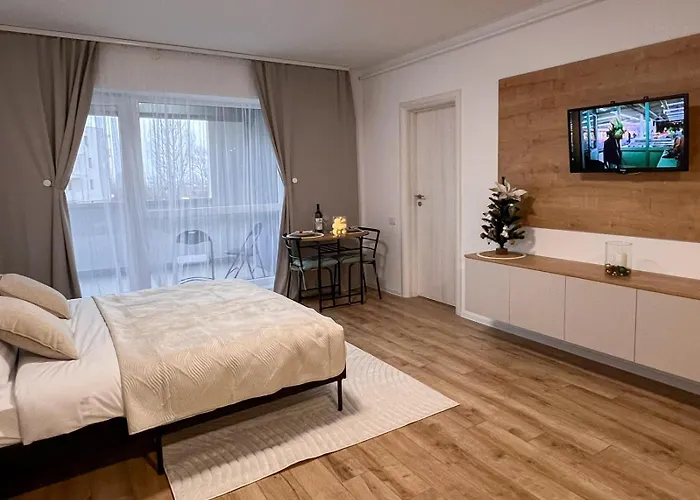 Apartment Lumo Terrace With Private Parking Near Coresi *