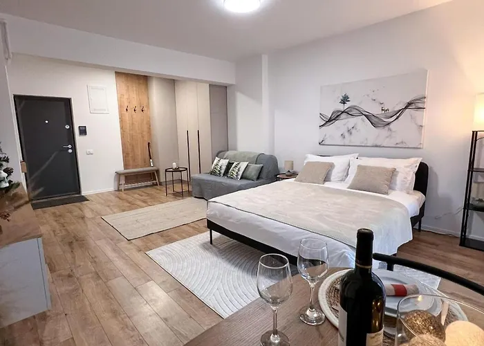 Appartement Lumo Terrace With Private Parking Near Coresi Braşov